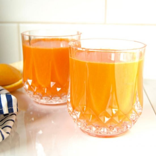 Zippy Carrot Orange Ginger Juice - Recipe photo by Willamettetransplant