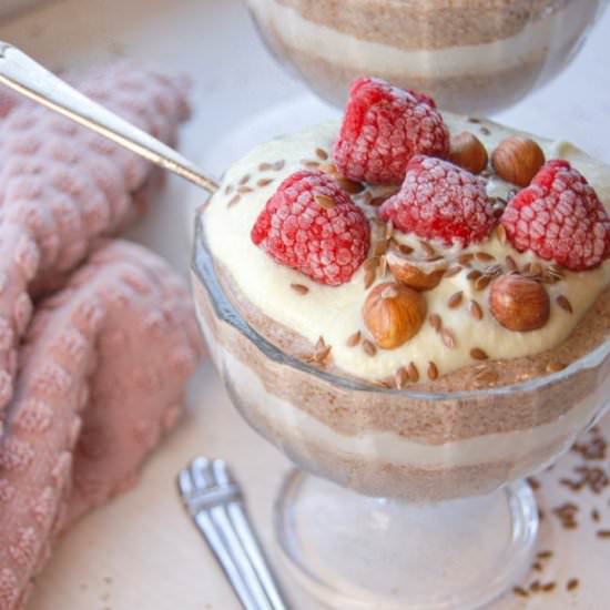 Vegan Flaxseed Pudding - Recipe photo by Willamettetransplant