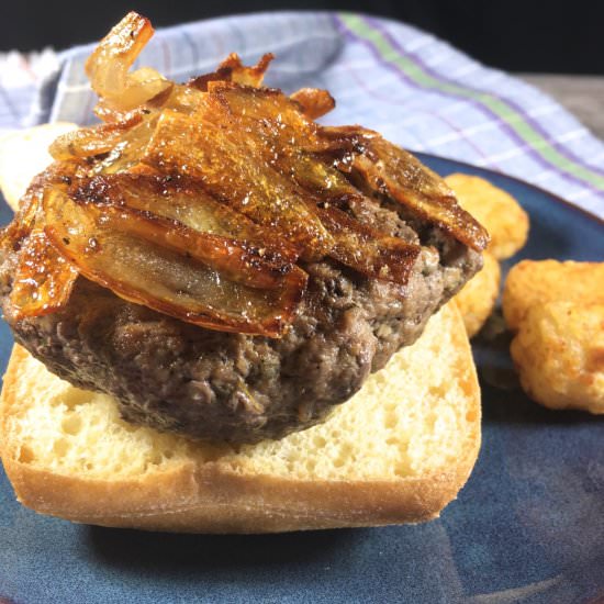 Bison Mushroom Burgers - Recipe photo by deana_evans