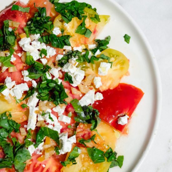 tomato salad - Recipe photo by miminewman