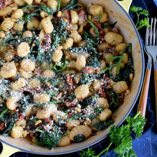 One Skillet Mediterranean Gnocchi - Recipe photo by byronethomas