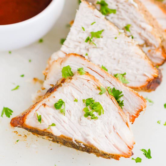 Slow Cooker Honey Balsamic Pork - Recipe photo by pumpkinnspice