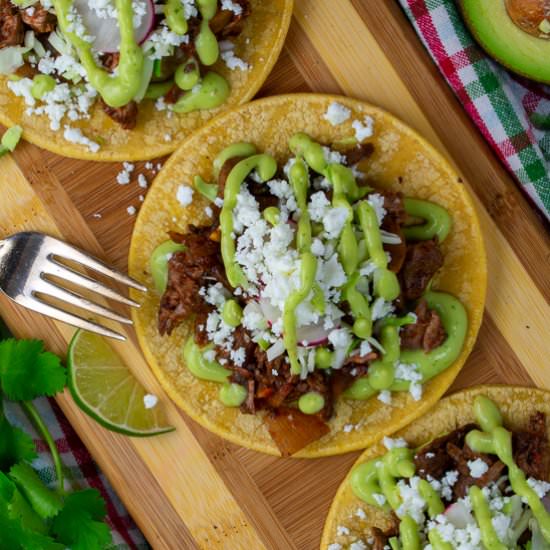 Beef Barbacoa Taco Sliders - Recipe photo by a meal in mind