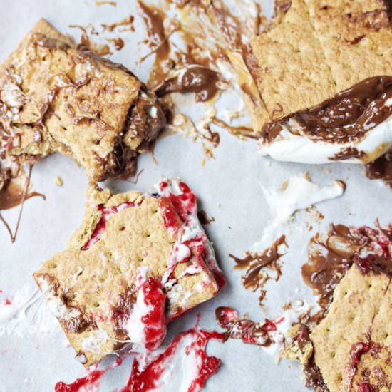 Homemade Indoor Gourmet S'mores - Recipe photo by 5boysbaker