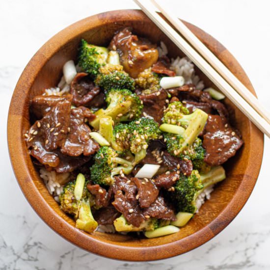 Instant Pot Beef and Broccoli - Recipe photo by Jaxx The Bearded Hiker