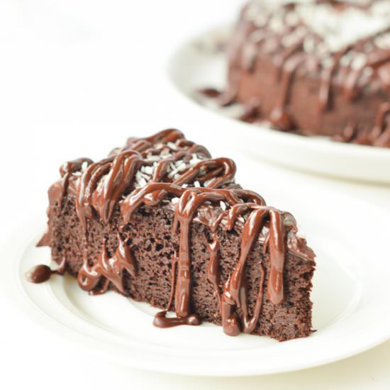 Coconut flour chocolate cake - Recipe photo by sweetashoneynz