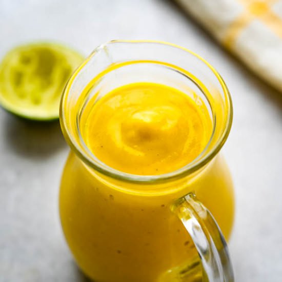 Curried Mango Salad Dressing - Recipe photo by garlic and zest