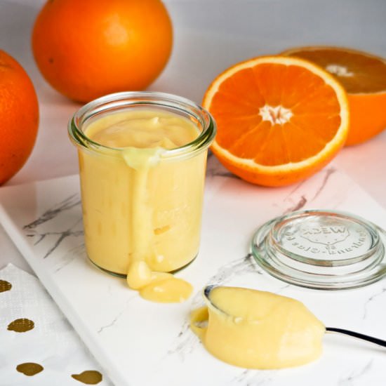 Homemade orange curd - Recipe photo by Culinaire bagage