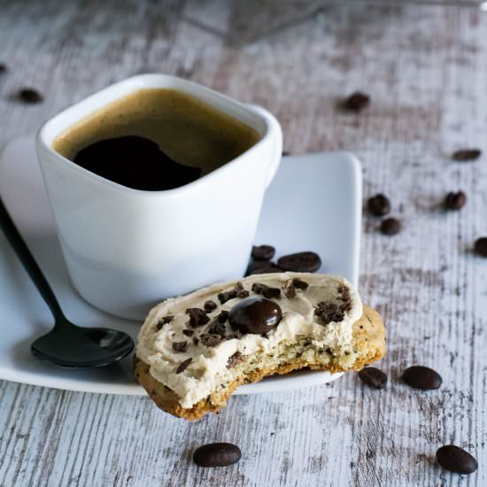 Coffee Break Espresso Cookies - Recipe photo by whattheforksfordinner