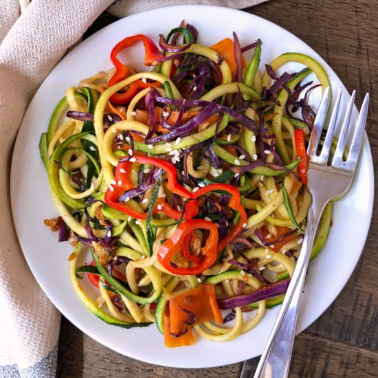 Cajun Zoodles - Recipe photo by bakeitpaleo