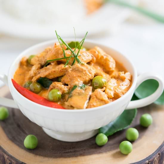 Easy Thai Chicken Panang Curry - Recipe photo by cookingwithnart