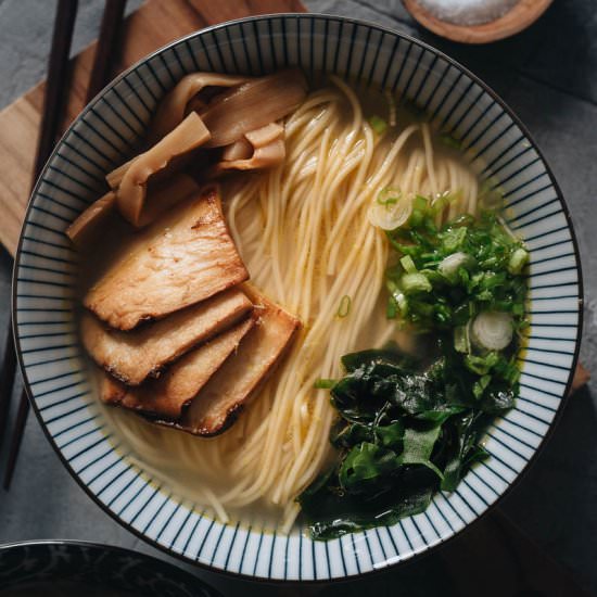 Vegan Shio Ramen - Recipe photo by gastroplant