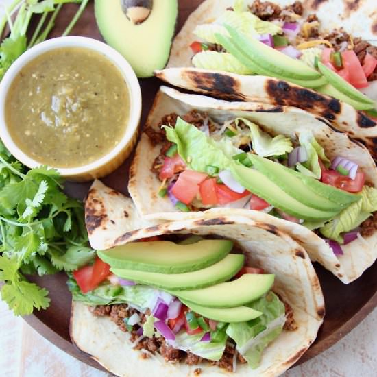 Ground Beef Tacos - Recipe photo by Whitney Bond