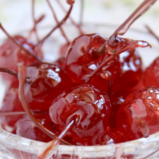 homemade candy maraschino cherries - Recipe photo by christinascucina