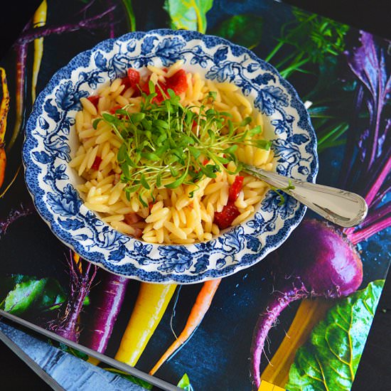 Orzo Cold Pasta - Recipe photo by gerifood