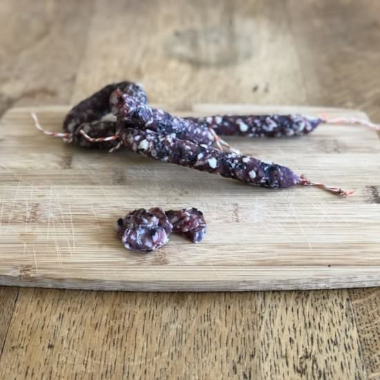 Olive and Oregano Salami - Recipe photo by benwilder