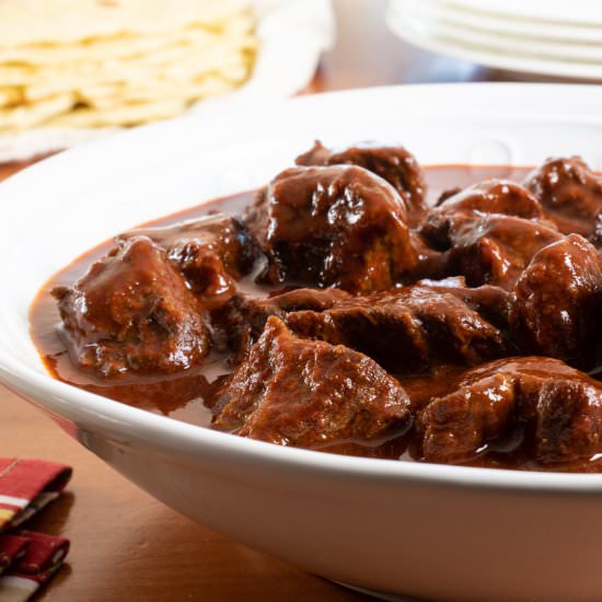 Chile Colorado - Recipe photo by For the Love of Cooking