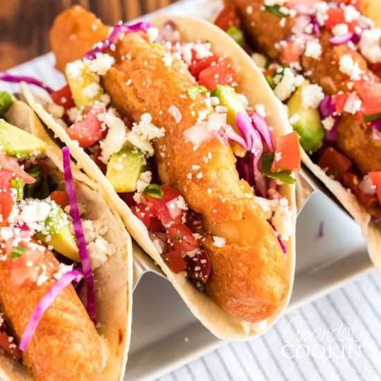 Fish Tacos - Recipe photo by amandascookin