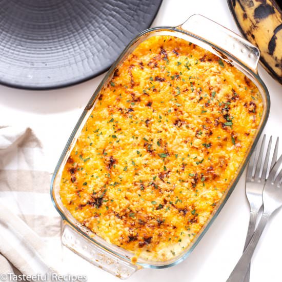 Caribbean Plantain Gratin - Recipe photo by Tasteefulrecipes