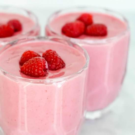 Raspberry Smoothie - Recipe photo by SimplyDesigning
