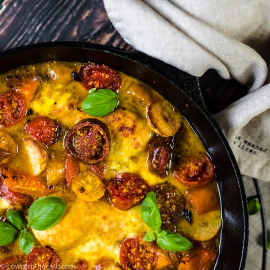 Tomato Mozzarella Baked Chicken - Recipe photo by Lowcarb-nocarb