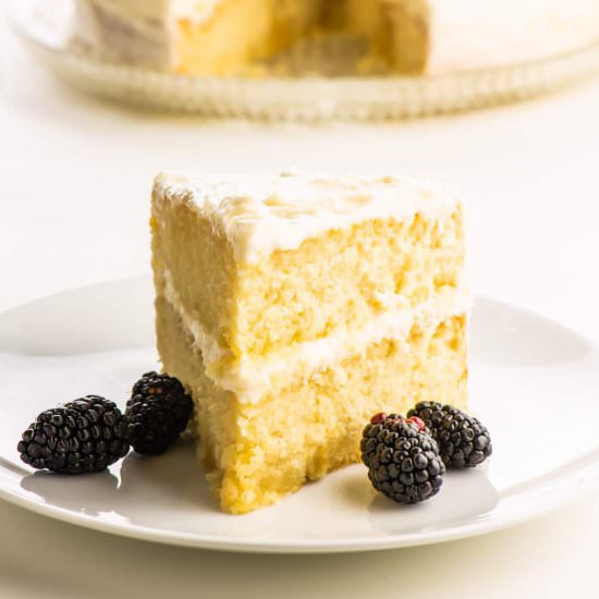 Best Vegan Vanilla Cake Recipe - Recipe photo by NamelyMarly