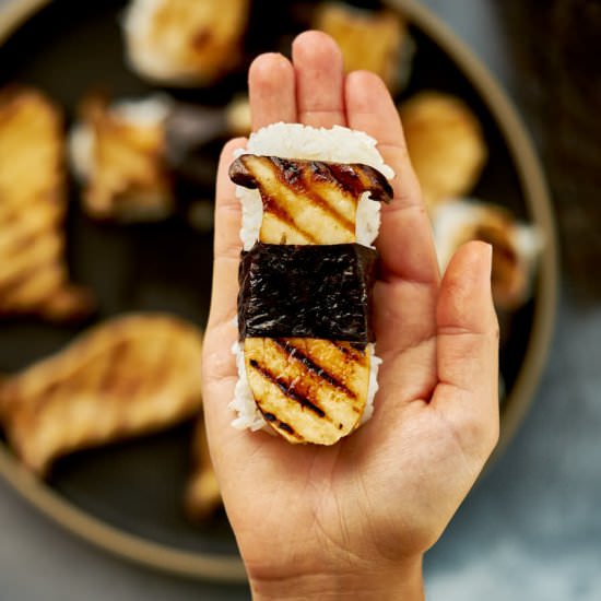 Grilled Trumpet Mushroom Sushi - Recipe photo by proportionalplate