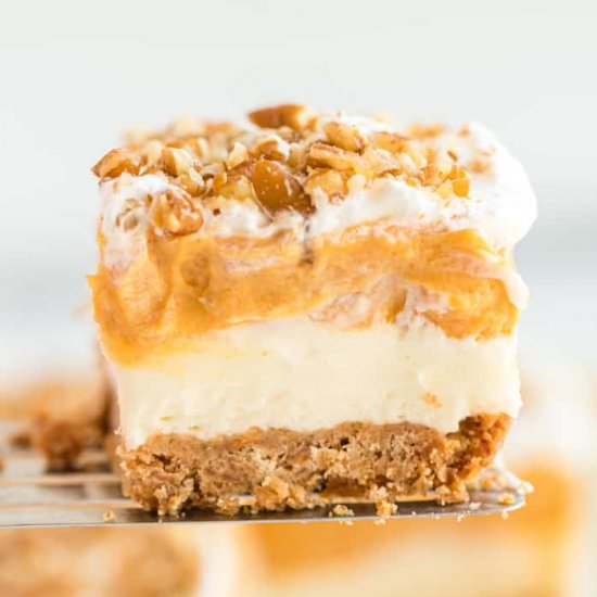 Pumpkin Delight Dessert - Recipe photo by Princess Pinky Girl