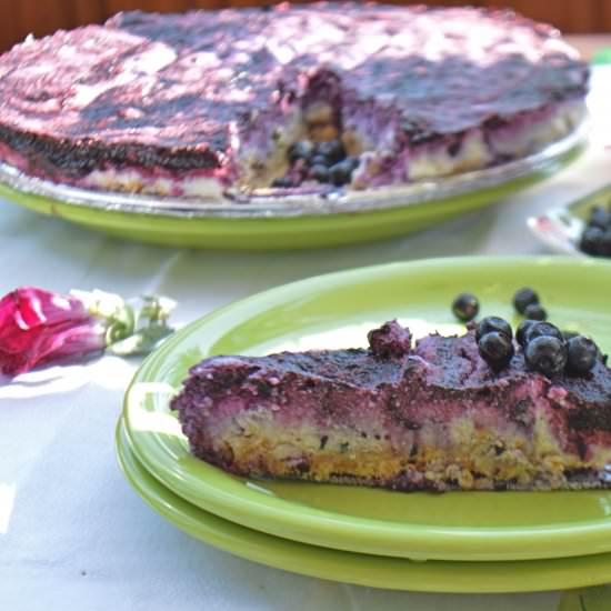 No Bake Aronia Berry Cheesecake - Recipe photo by Mummys FastandEasy