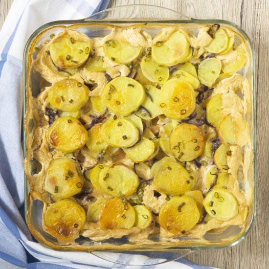 Vegan Scalloped Potatoes - Recipe photo by MyPurePlants