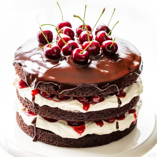 Black Forest Cake Recipe - Recipe photo by Savingroomfordessert