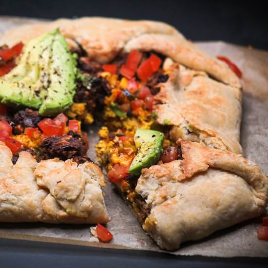 Vegan Breakfast Galette - Recipe photo by Liv Vegan Strong