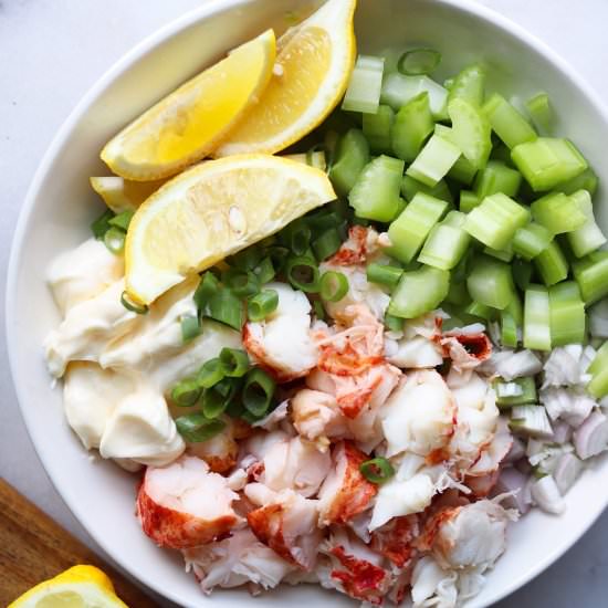 Lobster Rolls in Grilled Avocado - Recipe photo by cookathomemom