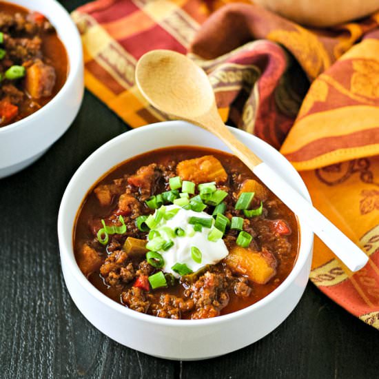 Butternut Squash Chili (Whole30) - Recipe photo by EverydayMaven