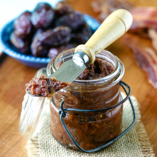 Savory Medjool Date Bacon Jam - Recipe photo by EverydayMaven