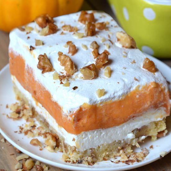 Pumpkin Lasagna - Recipe photo by omgchocolatedesserts