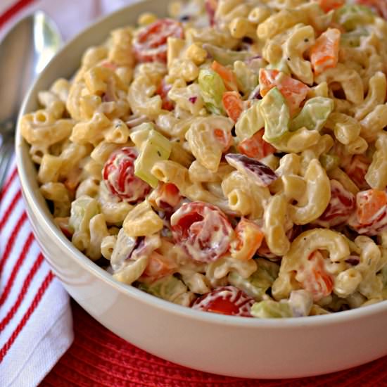 Creamy Macaroni Salad - Recipe photo by Small Town Woman