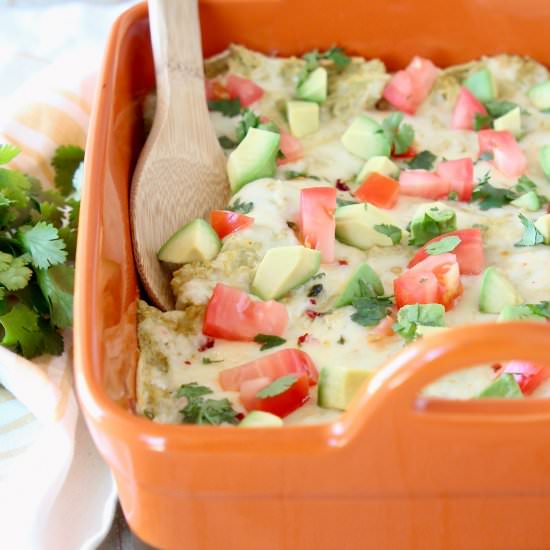 Chicken Enchilada Casserole - Recipe photo by Whitney Bond