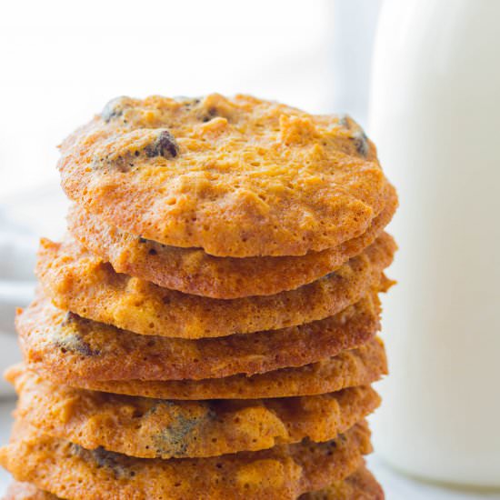 Chewy Cherry Granola Cookies - Recipe photo by No Plate Like Home