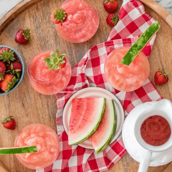 Frosé Recipe - Recipe photo by SundaySupper