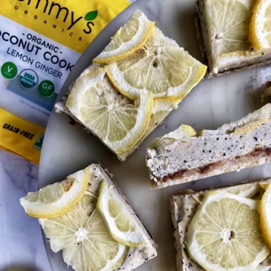No Bake Lemon Poppyseed Cheesecakes - Recipe photo by organikrecipes