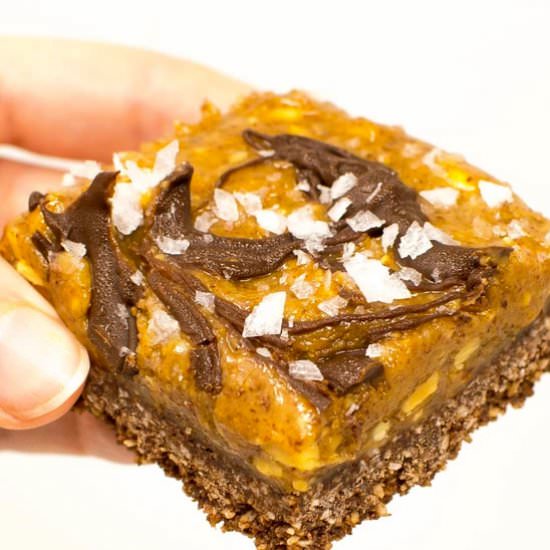 Almond Butter Freezer Fudge - Recipe photo by organikrecipes