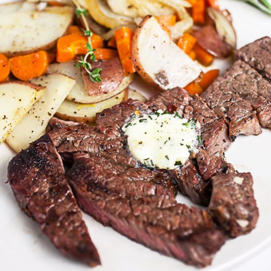 Grilled Chuck Steak Recipe - Recipe photo by therusticfoodie