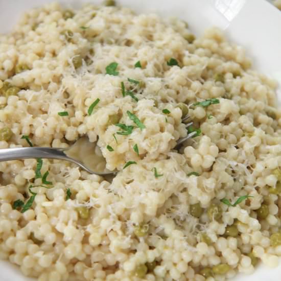 Lemon Israeli Couscous - Recipe photo by cookedbyjulie