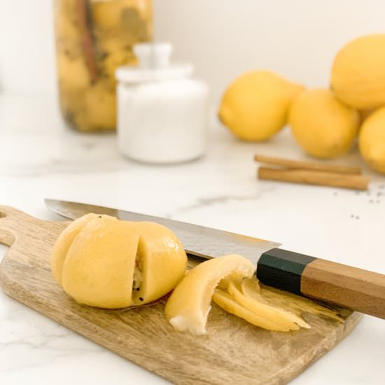 Moroccan Preserved Lemons - Recipe photo by eleganteconomist