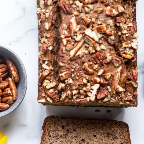 Sugar Free Banana Bread - Recipe photo by foodfaithfitness