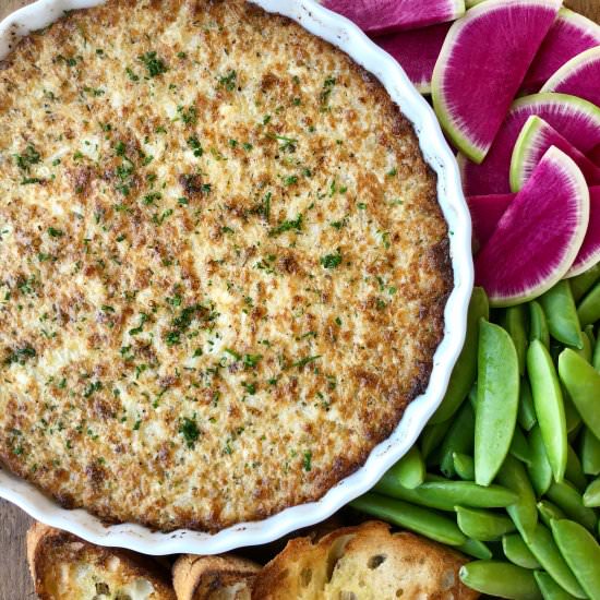 Warm and Cheesy Crack Dip - Recipe photo by justataste