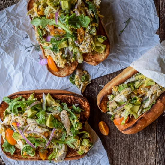 Chicken Salad Sandwich - Recipe photo by the frozen biscuit