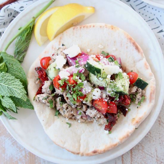Ground Turkey Gyros - Recipe photo by Whitney Bond