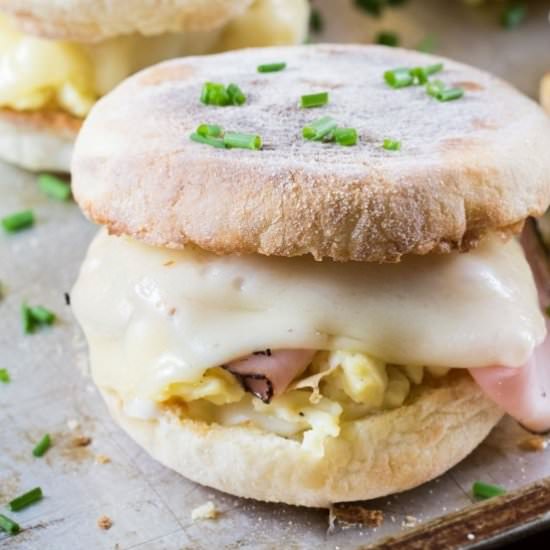 Cordon Bleu Breakfast Sandwich - Recipe photo by noshingwiththenolands